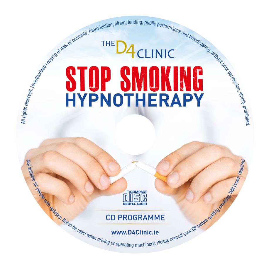 D4 Clinic Smoking CD Label.indd D4 Clinic Hypnotherapy Dublin